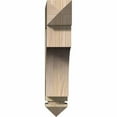 thumbnail image 2 of Ekena Millwork 3 1/2"W x 20"D x 28"H Thorton Craftsman Smooth Bracket, Western Red Cedar, 2 of 4