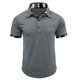 thumbnail image 4 of Mens Manga Corta Botón Abajo Camisas Primavera Verano Casual Cuello Cuadrado, Transpirable Punto para el Golf Y el Uso Diario, 4 of 9