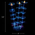 thumbnail image 2 of Strip Coral Plant Ornament Glowing Effect Silicone Artificial Decoration for Fish Tank, Aquarium Landscape,Blue, 2 of 2