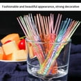 thumbnail image 3 of Bearachild Tenedor para pastel de frutas de 80 piezas, palillos de comida portátiles de un solo uso, postre, magdalenas, tenedores para comer, Type3 NO3, 3 of 6
