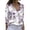 Purple, variant on HOWPAY Long Sleeve Shirts for Women Button down Floral Print Loose Fit Classic Collared Business Casual Shirts Stretch Oversized Fall Outfits Blue L