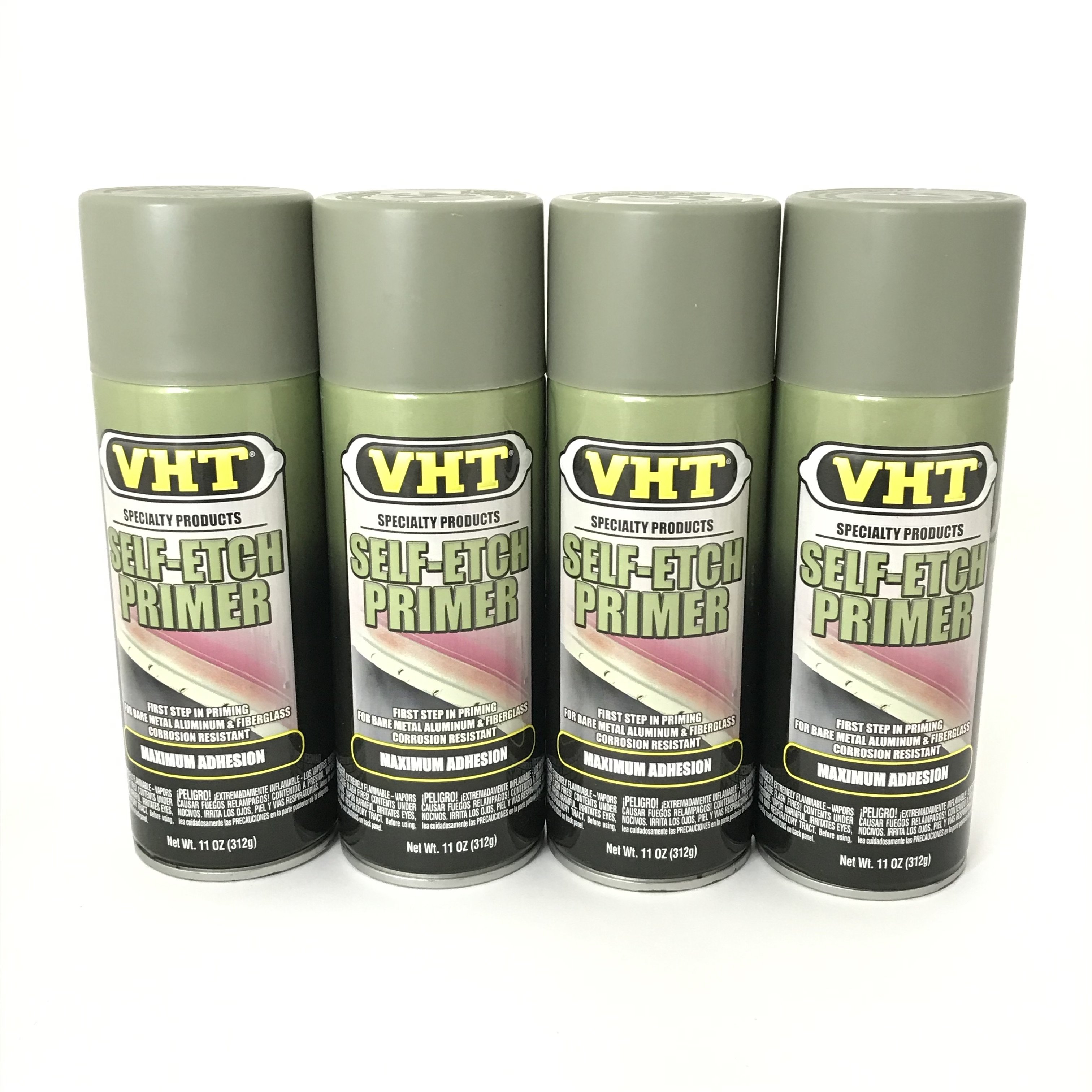 VHT SP3074 PACK High Performance SelfEtching Primer Fast Drying 11 oz