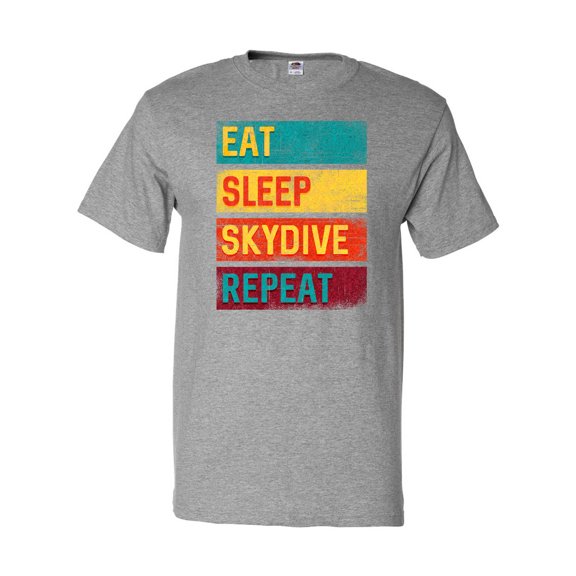Inktastic Skydiving Eat Sleep Skydive Repeat T-Shirt