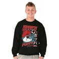 thumbnail image 4 of The Smurfs Cool Kanji Big Poppa Men's Crewneck Sweatshirt Brisco Brands X, 4 of 6