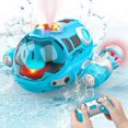thumbnail image 1 of Rc Boat Rc Boat Toys Remote Control Boat Pool Toy Rc Spray Gasboat with Light Swimming Pool Toy Water Toy for Swimming Pool Bathroom, 1 of 9