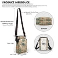 thumbnail image 6 of HELLHERO Dragonfly Mandala Crossbody Small Crossbody Bags Trendy, with Shoulder Strap for Outdoor Holiday Travel, Travel, Outdoor and Daily Use, 6 of 7