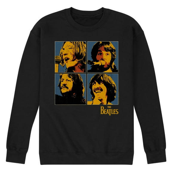The Beatles - Grid - Men's Crew Fleece Sweatshirt