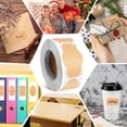 thumbnail image 7 of SHENERDA Brown Stickers 300 Piece Brown Writable Blank Tags Roll 1.97x1.18inch Labels for Jars for Oil Bottle Lids Food Storage Pantry Envelope Packaging Decoration Crafts Holiday Store Owners sweet, 7 of 7