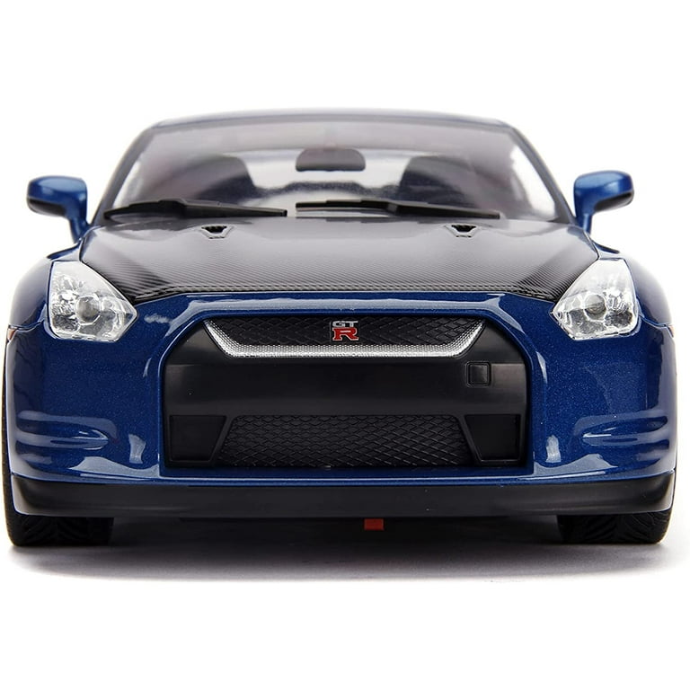 Jada Toys Fast & Furious 1:18 Nissan GT-R R35 Die-Cast Model Car & Brian Figure, Light up, Ages 14+ Jada Toys Fast & Furious 1:18 Nissan GT-R R35 Die-Cast Model Car & Brian Figure, Light up, Ages 14+