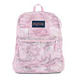JanSport Mesh Pack - See Through Backpack | Cotton Candy Camo