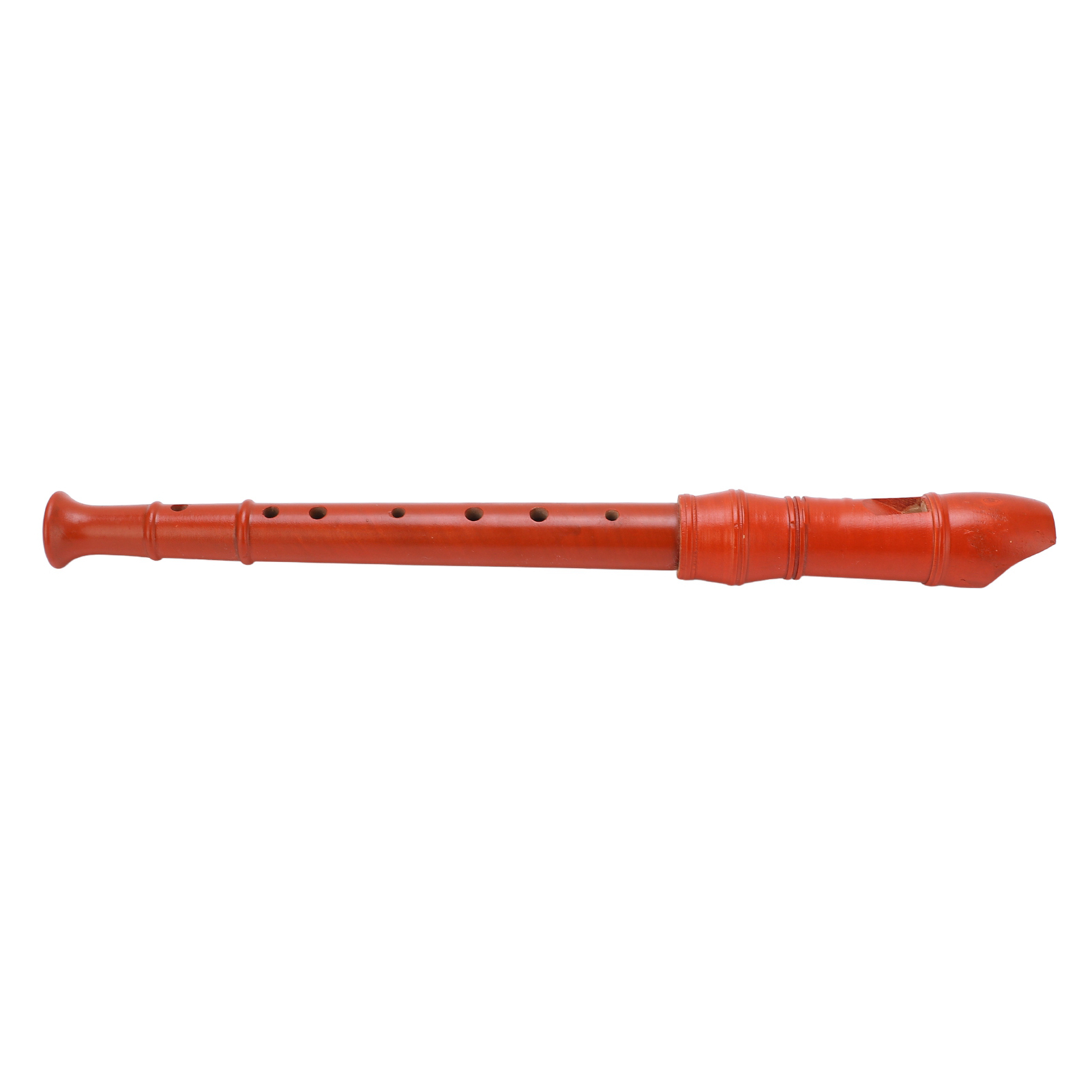 8 Hole German Recorder, Recorders Instrument Peach Wood Detachable For Children For Classroom