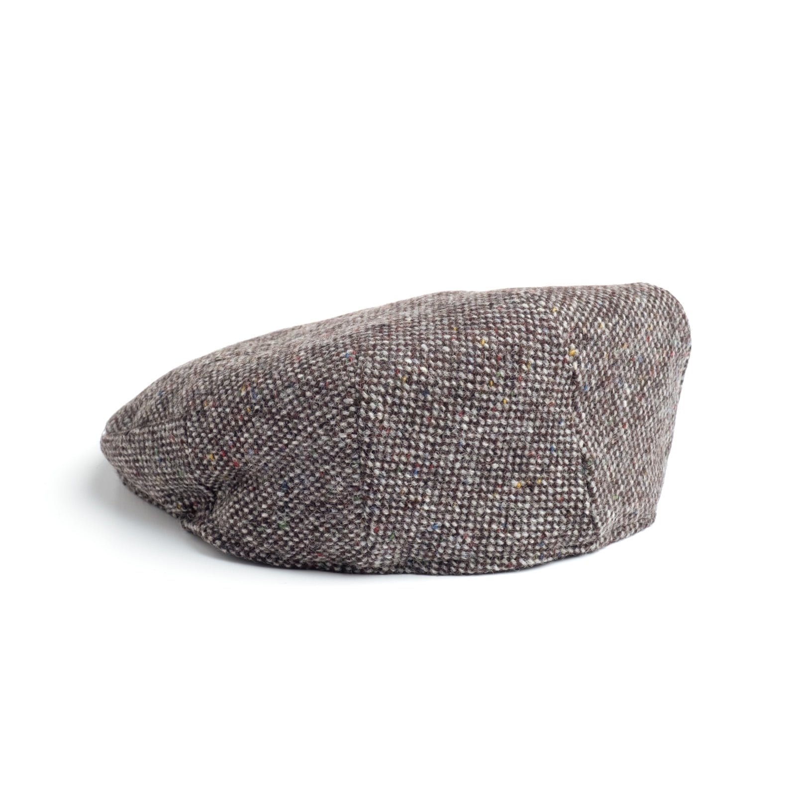Hanna Hats of Donegal Vintage Flat Cap 100% Wool Tweed Men's Irish Hat Handcrafted in Ireland