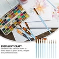 thumbnail image 3 of unbranded 10Ud Pinceles Para Pintura Artística Con Nylon Bicolor Madera Y Aluminio Azul, 3 of 8
