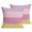 Purple, variant on Throw Pillow Covers 18x18 Inch Set of 2 Stripes Lines Decorative Pillows Cushion Case Soft Square Pillowcases Pink Purple Yellow Striped Throw Pillows for Couch Sofa Bed Chair Home Decor
