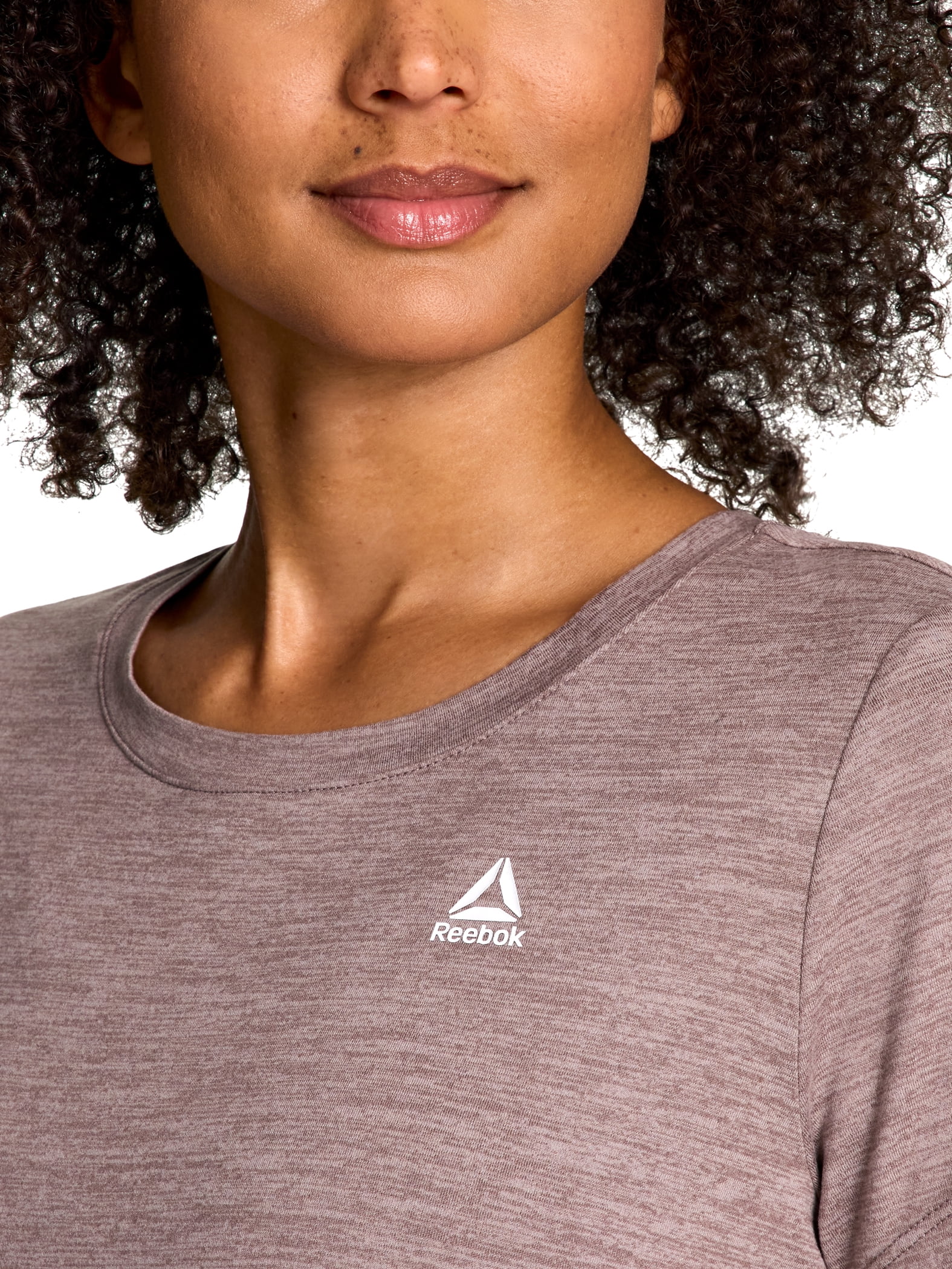 Reebok Women's and Women's Plus Legacy Core Knit Performance T-Shirt, Sizes XS-4X