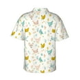 thumbnail image 3 of Picia Chicken Gentle Cotton Regular Fit Short Sleeve Casual Hawaiian Shirt for Men-X-Large, 3 of 9