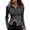 Black, variant on Yigetop Striped Long Sleeve Shirt Women Women's Long Sleeve Striped Fitted Button Down Shirts Casual Elegant Top Collared Dress Blouse Tops Womens Button Down Blouse Black L