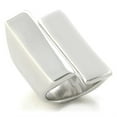 thumbnail image 1 of Bague en Laiton Rhodié pour Femmes Sans Pierre - Taille 7, 1 of 1
