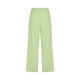 thumbnail image 5 of Pantalones de cintura alta y pierna ancha con cordón para mujer - Pantalones rectos elásticos de poliéster con bolsillos, 5 of 5