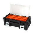 thumbnail image 3 of Organizador de herramientas multirejilla, caja de almacenamiento de Hardware portátil multiusos para uso doméstico, tornillos de electricista duradero, 3 of 8