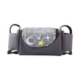 thumbnail image 3 of Bolsa organizadora multiusos para cochecito, portavasos, almacenamiento de pañales, accesorios para , bolso Universal portátil para mamá, para gris oscuro CUTICAT Organizador de cochecito, 3 of 8