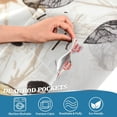 thumbnail image 7 of Wildlife Kitchen Curtains 24 Inch Length Blackout Thermal Insulating Tier Curtains with Rod Pockets Short Curtains Home for Living Room/Bedroom Home Decor, 7 of 7