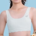 thumbnail image 1 of Xihbxyly Sujetador Suave, Ropa Interior de Algodón Cómoda, Diseño Transpirable para Uso Activo, Versátil para Yoga, Correr, Bailar, Uso Diario para Niñas, Fácil de Limpiar, Lavable a Máquina., 1 of 6