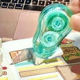 thumbnail image 5 of Scrapbook Tape, 4 Pack Double Sided Tape Roller for Crafts, Adhesive Glue Runner Scrapbooking Supplies Journaling School Office Teacher Supplies, 19.69FT/1 Pc, Clear Light-Colored Shell, 5 of 6