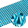 thumbnail image 4 of Uxcell Sew Stitch on Cone Spikes Studs Plastic Flat Back Spike Rivet Punk Trim Ribbon Lake Blue 1 Yard, 4 of 6