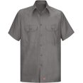 thumbnail image 1 of Red Kap Men's Short Sleeve Solid Ripstop Shirt - SY60, 1 of 3