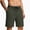 Army Green, variant on WIZUTIZ Men's Cable Knit Casual Shorts Drawstring Elastic Waist Side Pockets Soft Breathable Loose Fit Summer Daily Lounge Wear
