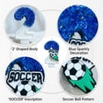 thumbnail image 4 of Soccer Star Birthday Candle - Creative Cartoon Design, Sports Theme Decor - Boys Birthday Parties, Soccer Themed Celebrations, Cake Topper Decoration, 4 of 6