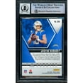 thumbnail image 2 of Justin Herbert Autographed 2020 Panini Mosaic Rookie Card #204 Los Angeles Chargers Auto Grade Gem Mint 10 Beckett BAS 206088, 2 of 2