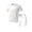 White, variant on hotojiny Men's Tracksuit Summer 2 Piece Set Short Sleeve Crew Neck T-Shirt and Sweat Shorts Sweatsuit Sets Loungewear(White,X-Large)