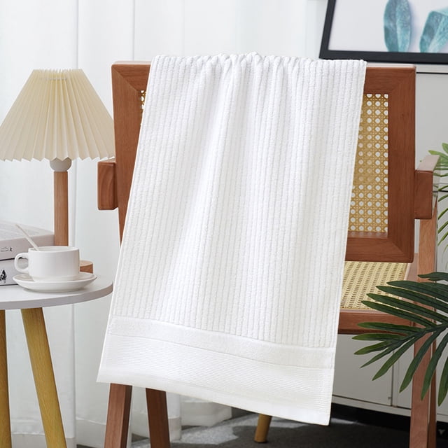 Toalla de baño grande de algodón,gruesa y alargada,toalla deportiva,suave y absorbente,adecuada para hombres y mujeres