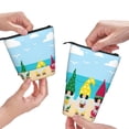 thumbnail image 3 of Lsque Gnomes On The Beach Pattern Telescopic Pencil Bag Pen Holder Stationery Case, Stand-up Retractable Transformer Bag Organizer, 3 of 6
