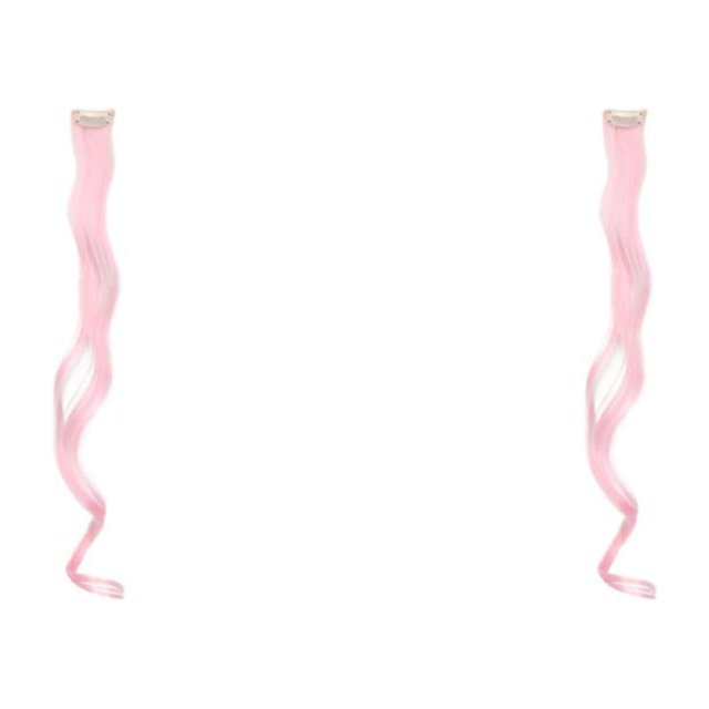 Guardurnaity Extensión de cabello con Clip de 22 pulgadas, fibra recta de alta temperatura, resalta la moda sintética, decoración de peluca sin Type4 NO4
