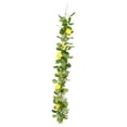 thumbnail image 4 of Guirnalda artificial Hoja colgante Fruta de imitación Decoración de jardín Verde con limones amarillos Falso, 4 of 8