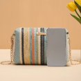 thumbnail image 3 of Uobin Knitting Shoulder Crossbody Summer Beach Chain Handbag For Outdoor Shopping Traveling, 3 of 5