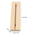thumbnail image 3 of Pantalla de madera LED Base-Rectangle Crystal USB Soporte iluminado para arte de resina, 3 of 5