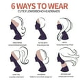 thumbnail image 4 of Workout Headbands for Women Men - Sweatband Yoga Sweat Bands, Elastic Wide Headbands for Sports Fitness Exercise Tennis Running Gym Dance Athletic, 4 of 8