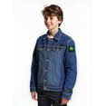 thumbnail image 3 of John Deere Boys Denim Trucker Jacket, Sizes 4-16, 3 of 6