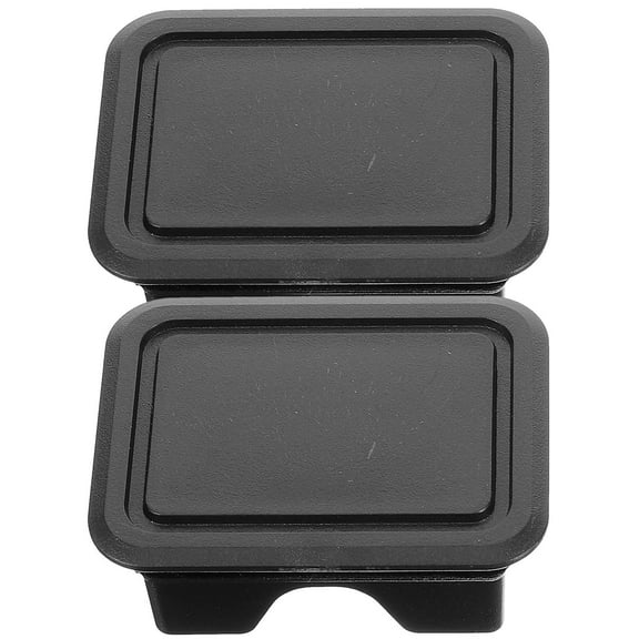 FUTUREORYY Truck Cover Bed Parts Truck Bed Rail Stake Pocket Cover Black Plastic 1 Pair