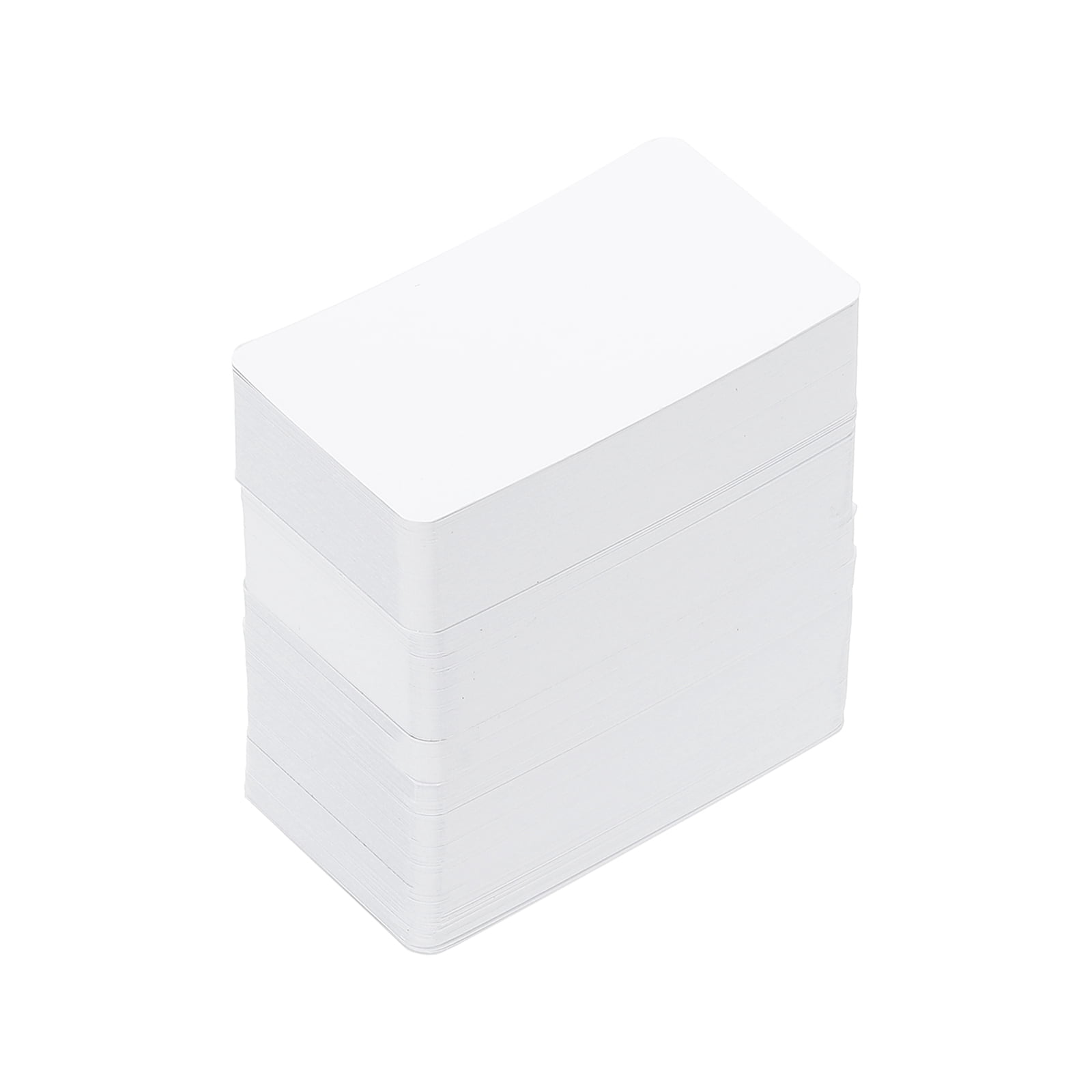 3.5"x2" Blank Paper Business Cards 600 Pack Small Index Flash Cards Words Message Note Card Mini Paper Tags for DIY Craft Scrapbooking, White