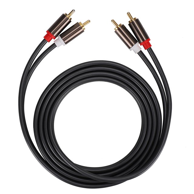 Fil Audio, Boîtier en Alliage d'Aluminium Or Câble de Connexion Audio Résultats Impressionnants