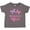 Charcoal Grey, variant on Inktastic Grandma's Girl Grandchild Butterfly Girls Toddler T-Shirt