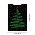 thumbnail image 3 of Christmas Polyester Blanket Sofa Cover Multicolor 39x30in | Soft Warm Cozy Throw with Gift Box Snowflake Pattern | Machine Washable Decorative Holiday Décor, 3 of 6