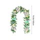 thumbnail image 3 of Artificial Rattan Vines Hanging Decor for Wedding Party Home Wall Decoration with Butterflies Floral Accents, 3 of 6