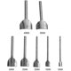 thumbnail image 5 of 7Pcs Punch Tool DIY Leather Half Round Cutter Craft Belt Wallet Cutting Edge Strap Belt, 5 of 5