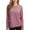 Watermelon Red, variant on SHTXOZHI Workout Tops for Women Long Sleeve Athletic Exercise Yoga Shirts Side Split Casual Fall Tops